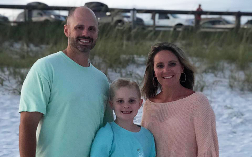 Adam Evans family