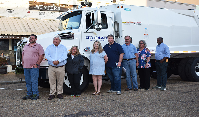 City of Magee Garbage Truck