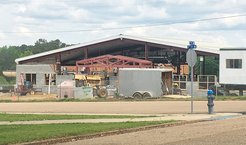 Walls Are Rising on MHS Field House