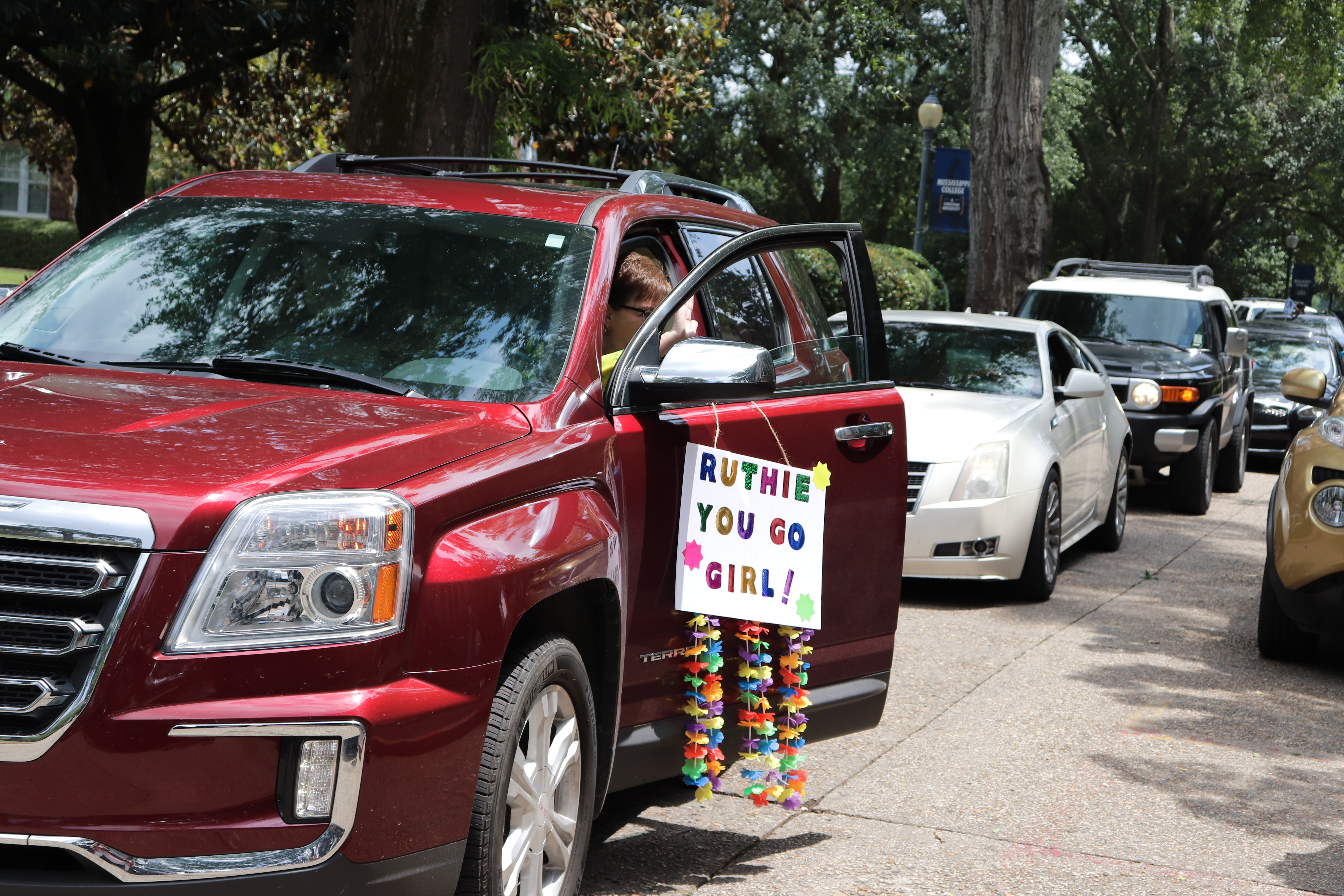 Car Parade Salutes Retiring Educational Leadership Coordinator