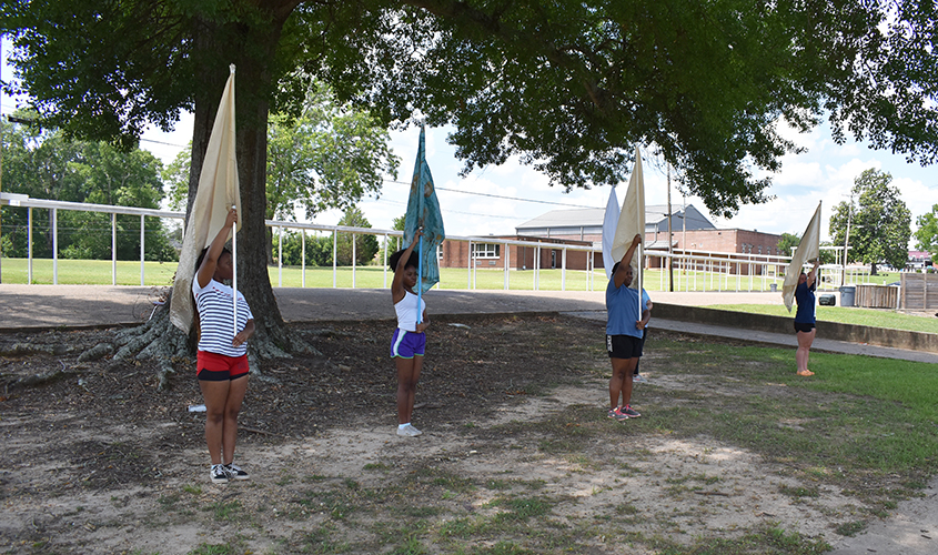 Students Participate in Band Workshop