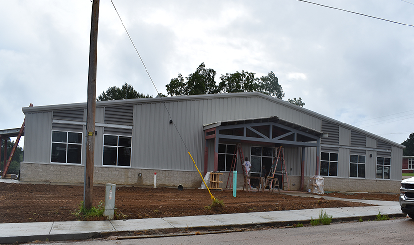 Magee HS Field House Receiving Finishing Touches