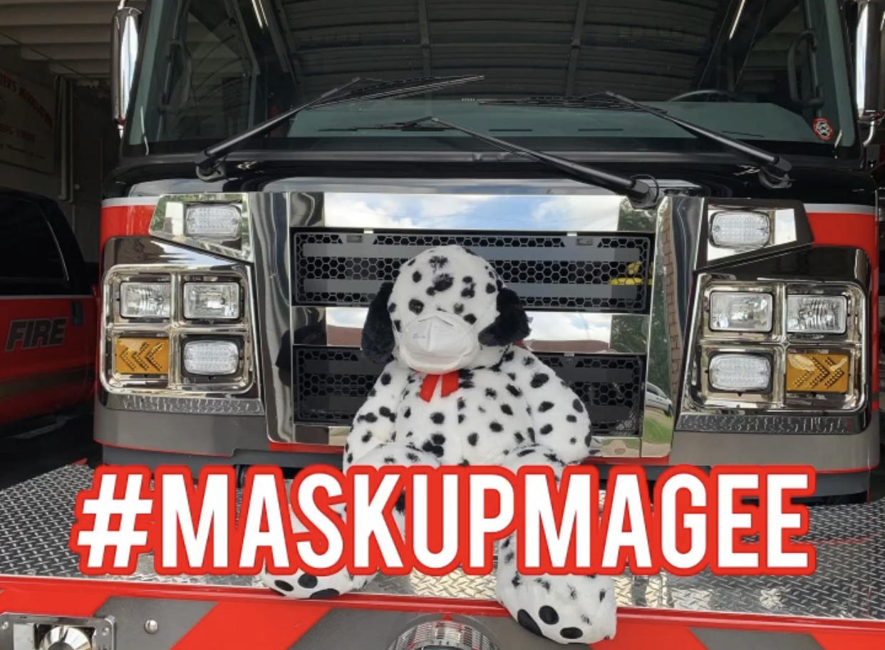 #MaskUpMagee