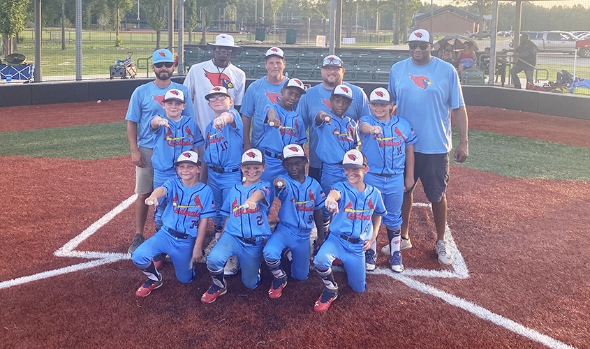 9uAA Cardinal Nationals team wins USSSA Mid Summer Jam Championship!!