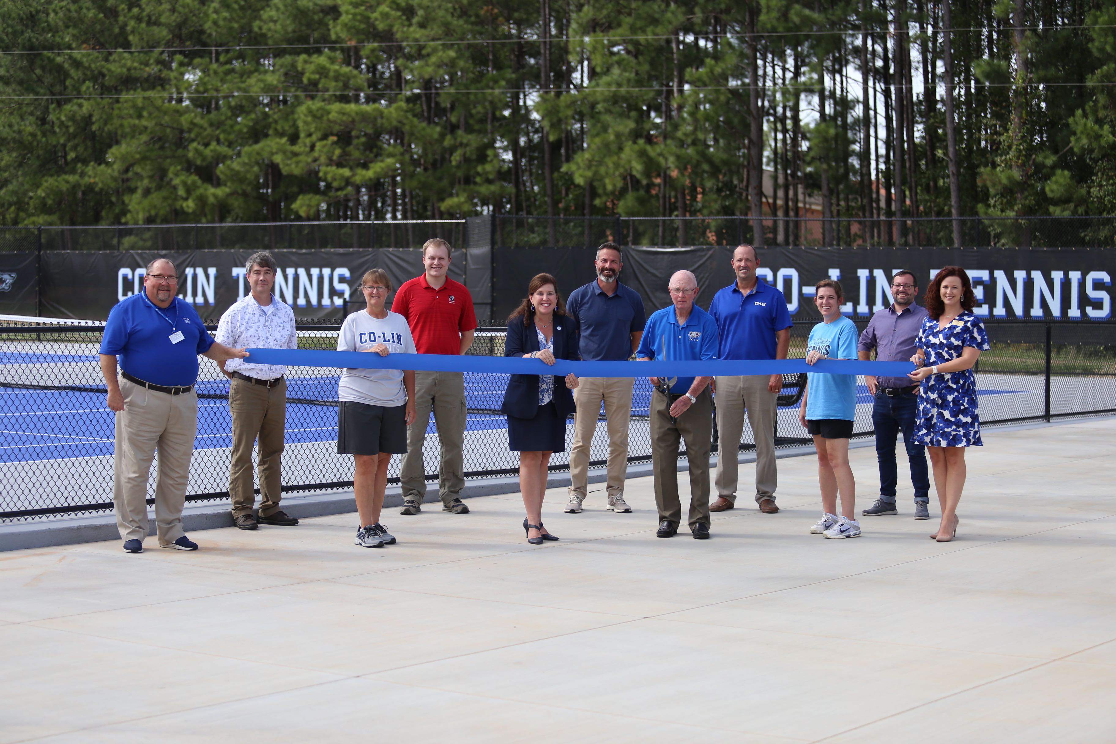 Co-Lin unveils eight-court tennis complex