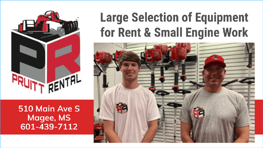 Welcome Pruitt Rental!!!