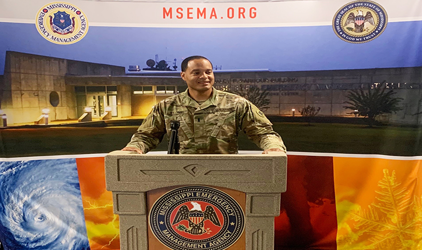 Eric Williams M 1LT USARMY NG MSARNG (USA) Recognized