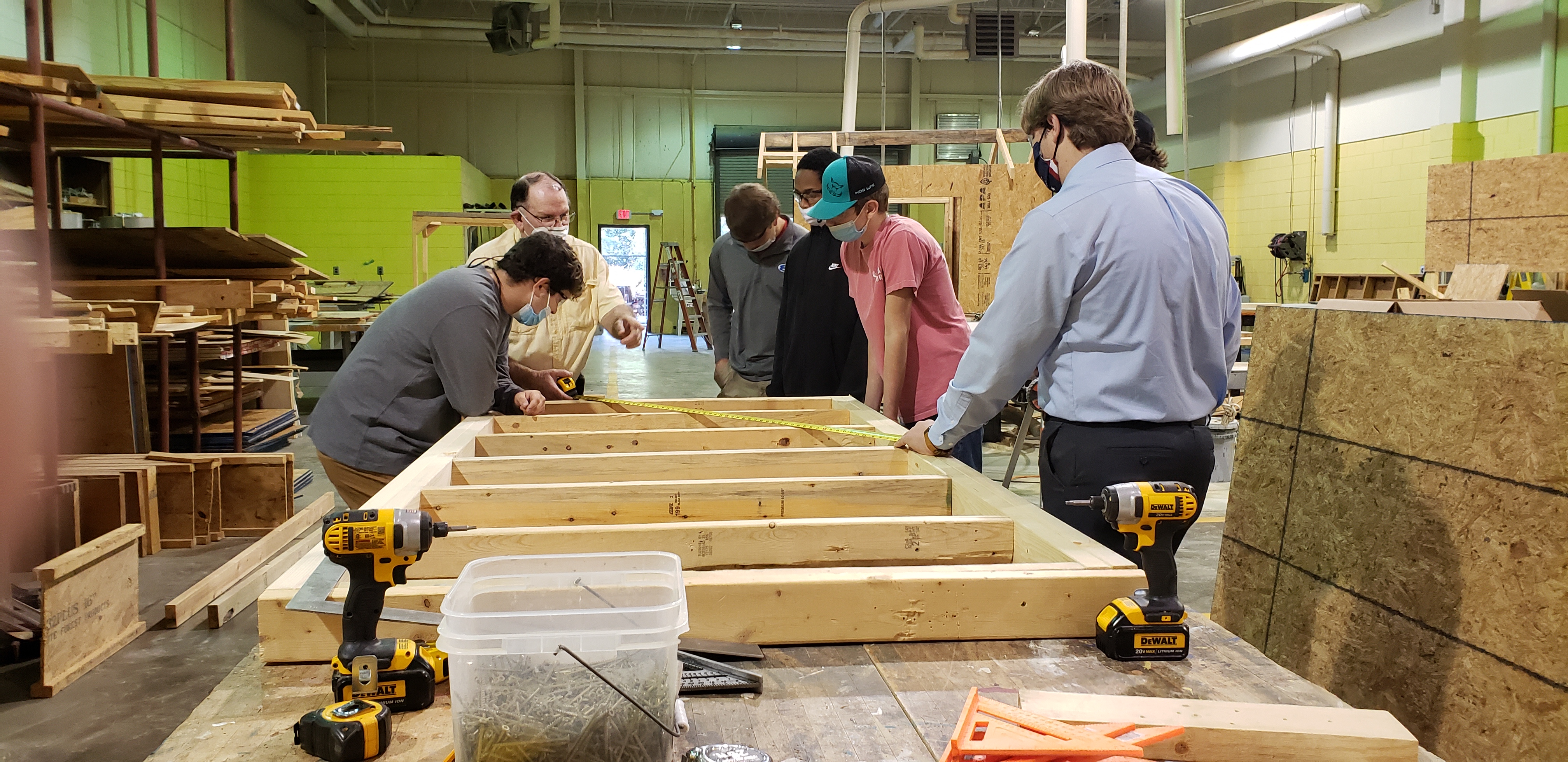 SIMPSON COUNTY TECHNICAL CENTER IS PROUD TO FEATURE THEIR CONSTRUCTION & CARPENTRY PROGRAM!