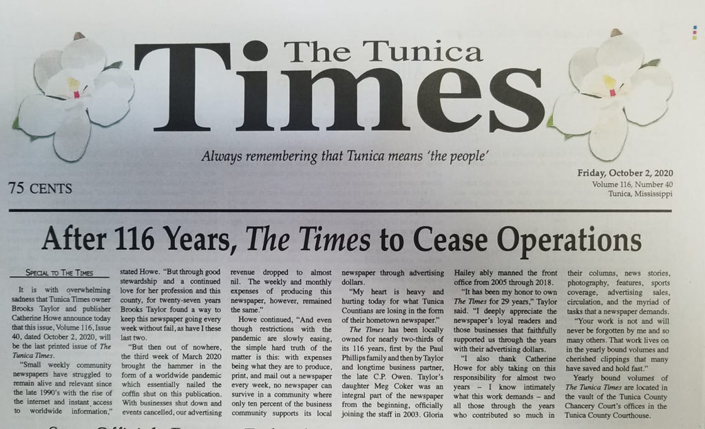 Tunica Times
