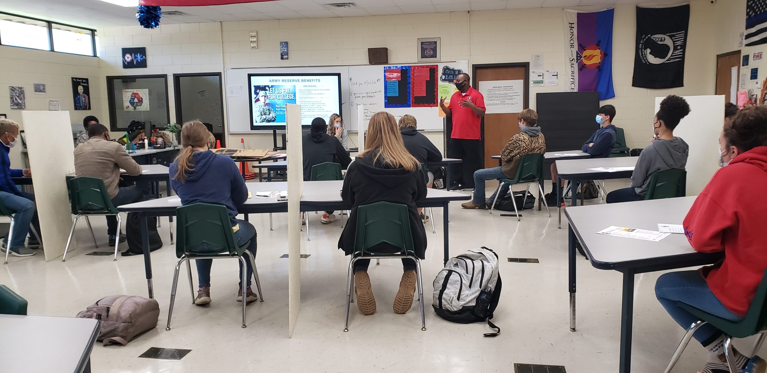 US ARMY Sergeant Speaks at SCTC