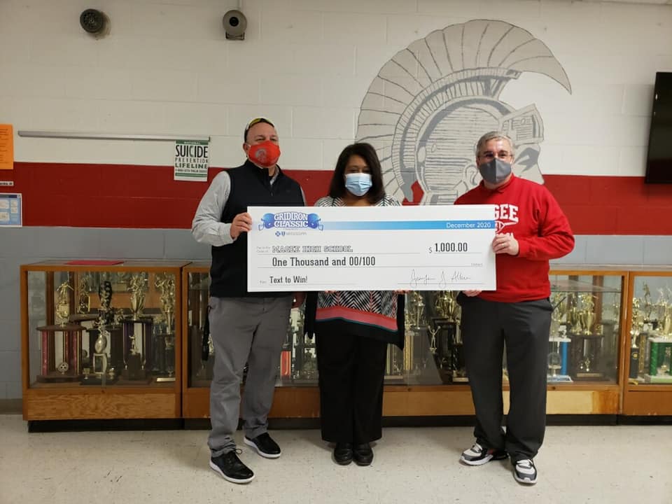 Magee Wins Gridiron Challenge