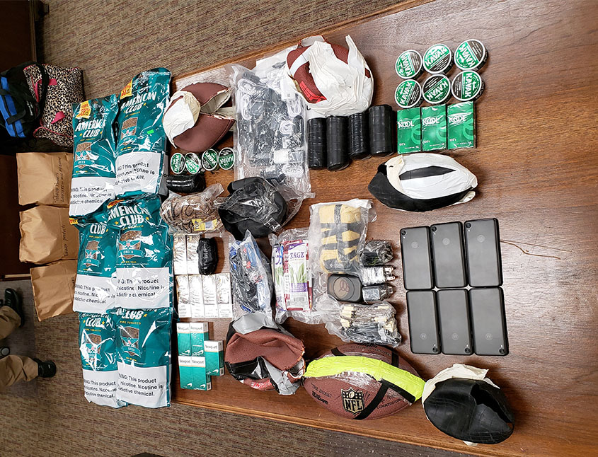 CONTRABAND CRACKDOWN CONTINUES @ South MS Prison