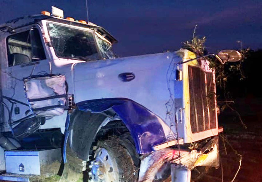 Two Men Apprehended in Truck Chase