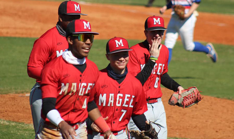 Magee Sweeps County Baseball
