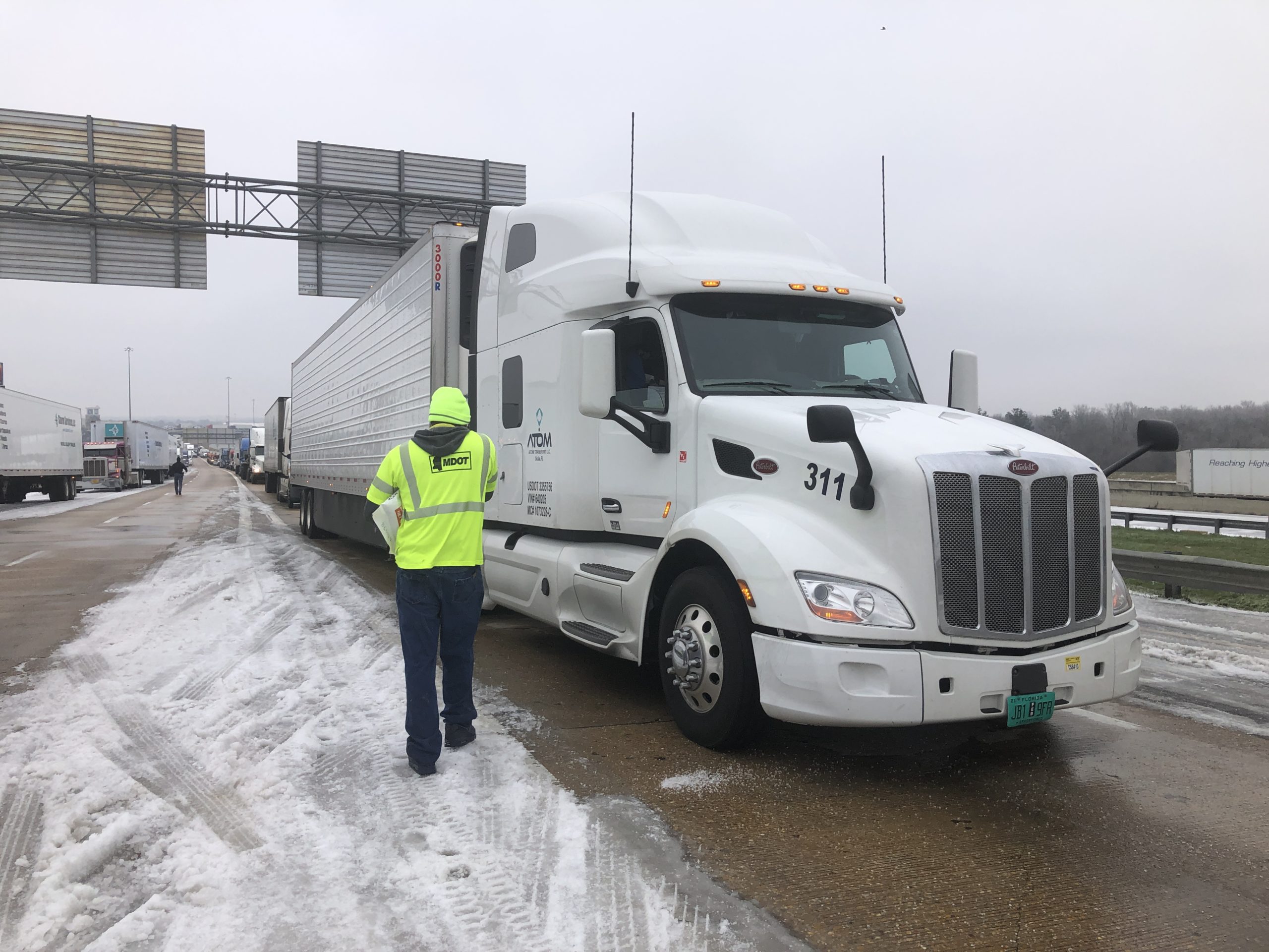 MDOT crews continue battling winter weather