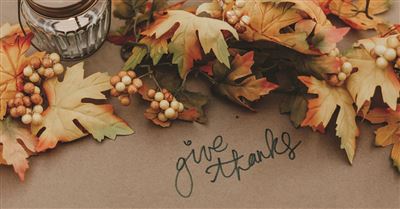 Being Thankful
