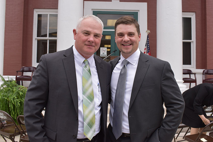 Circuit Judge Matt Sullivan & DA Chris Hennis Sworn-In