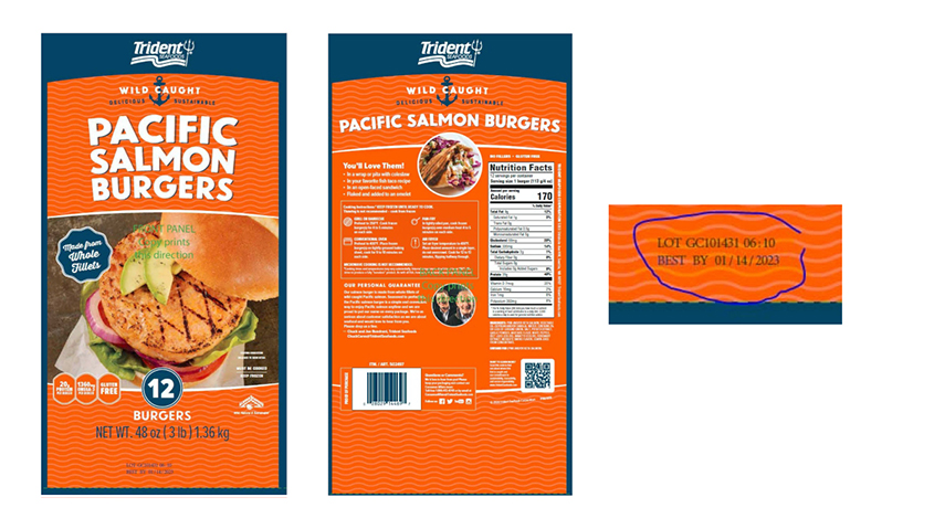 Salmon Burgers Sold at Costco Recalled