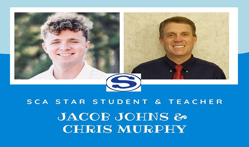 SCA Star Student Jacob Johns