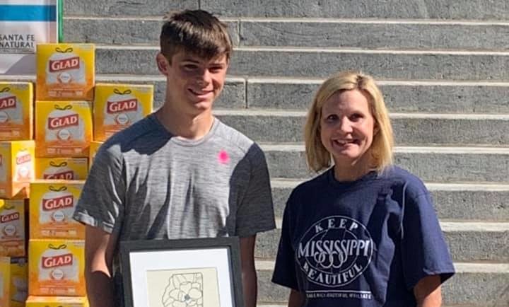 Carrico Named 2021 Youth of the Year for Keep Mississippi Beautiful