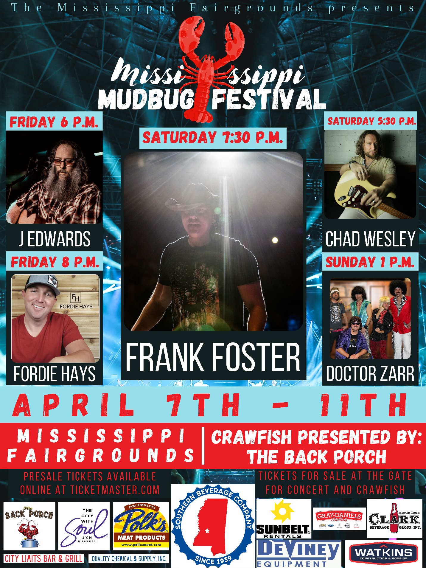 Inaugural Mississippi Mudbug Festival Kicks-Off