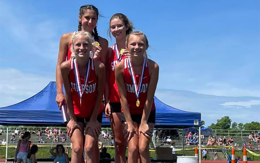 Simpson Academy Track Team Outstanding!!!