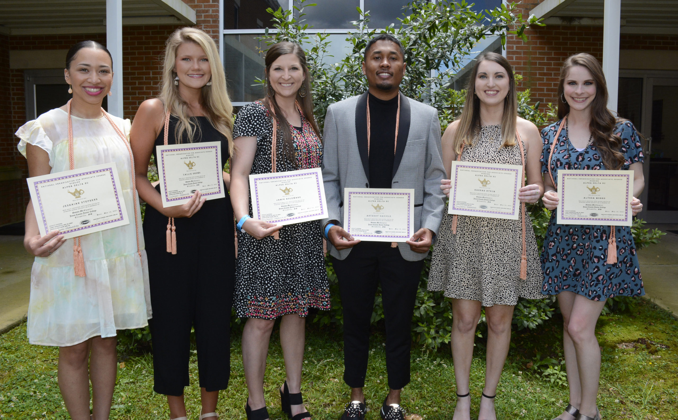 JCJC Nursing Students Inducted Into Alpha Delta Nu