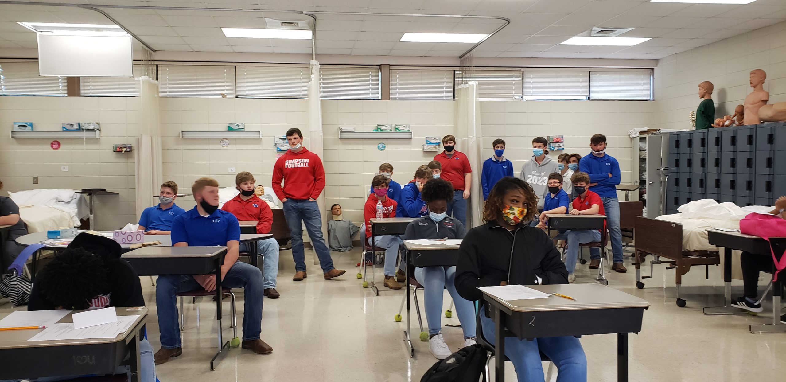 SIMPSON ACADEMY TOURS THE TECH CENTER!