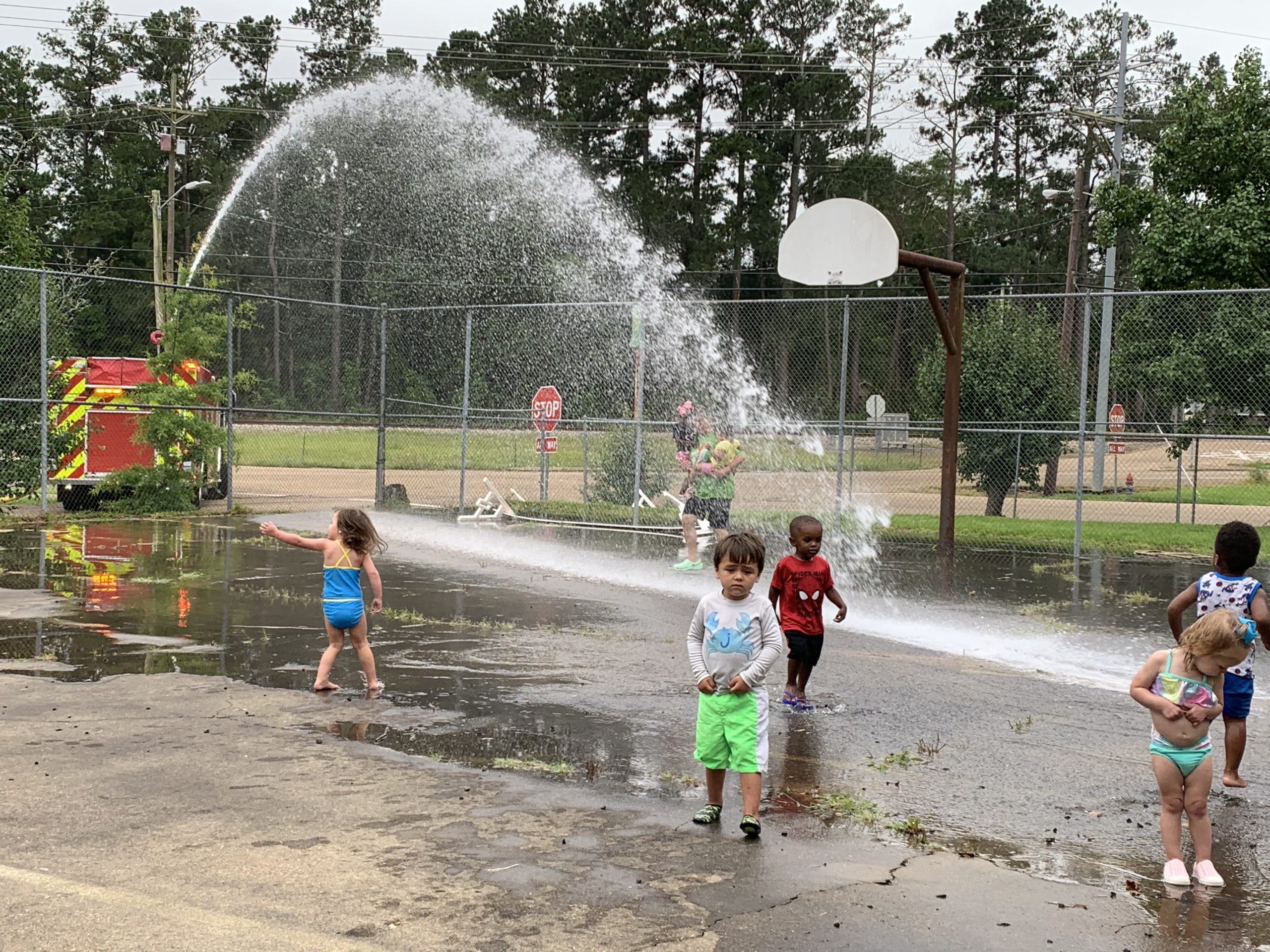 Kids Making a Big Splash