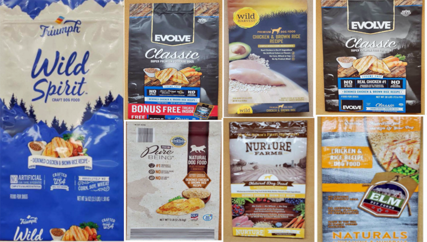 Six brands of dog food recalled over Aflatoxin concerns