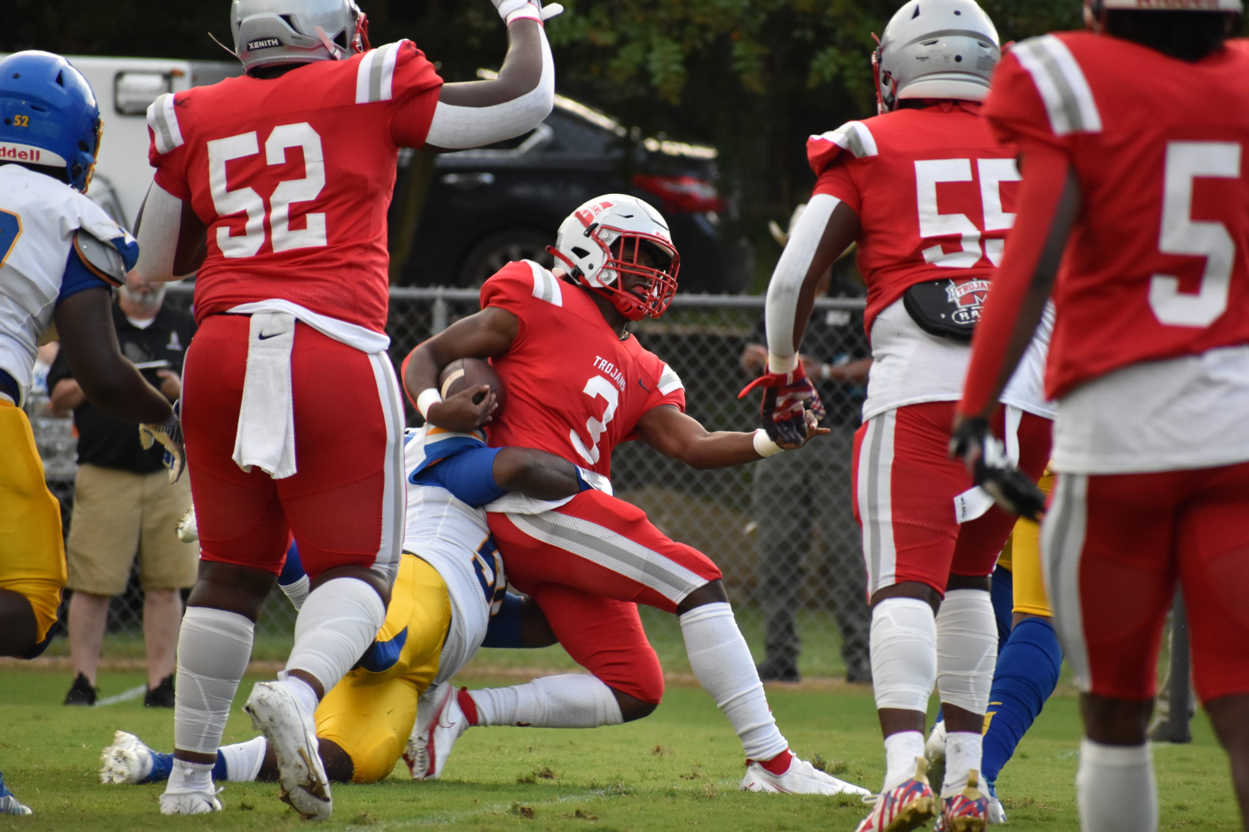 Trojans Win in Jamboree