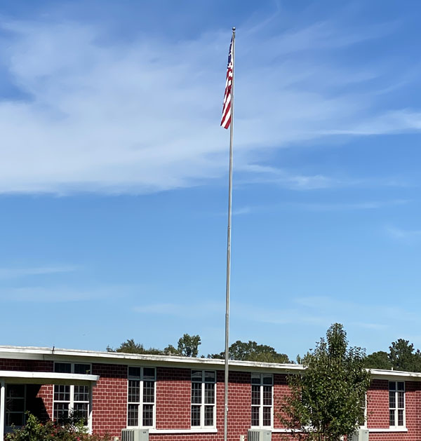 Old Glory Flying High @ Magee Middle School