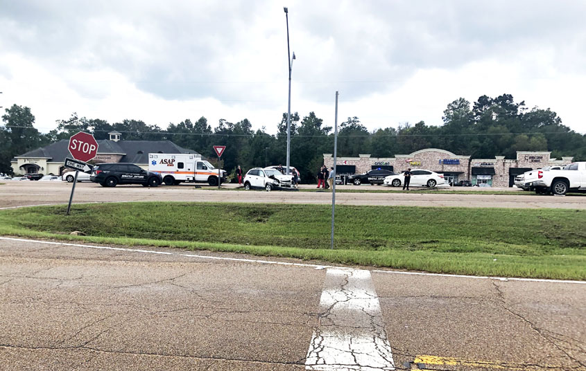 3 Vehicle Collision on Hwy 49