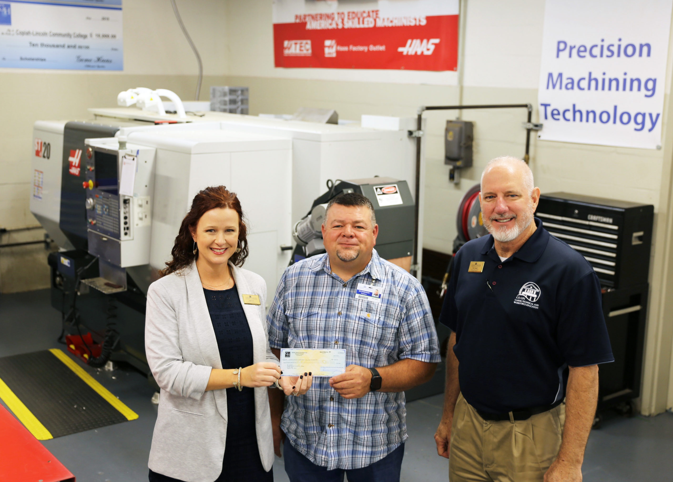 Co-Lin Precision Machining Technology program receives HAAS grant