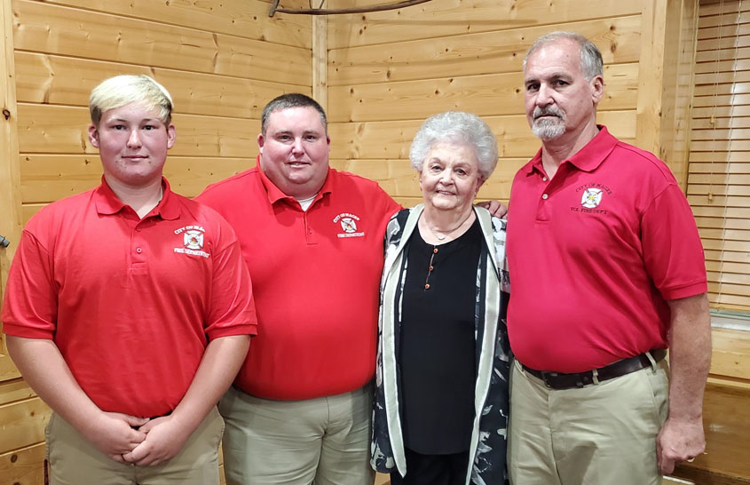 Ben Berch Named Fireman of the Year