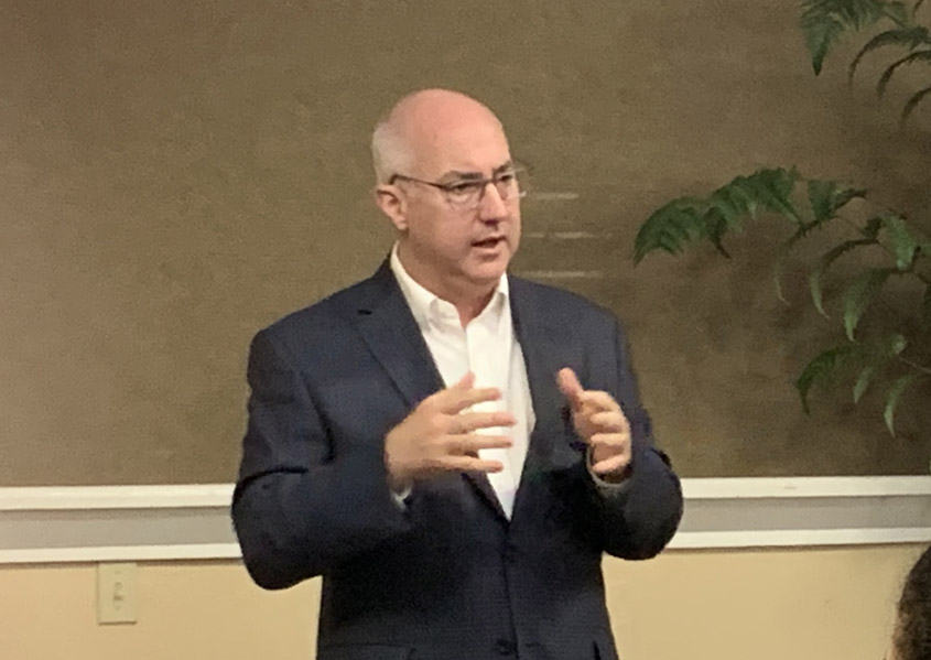 Brad White Featured Speaker @ Council of Government Meeting