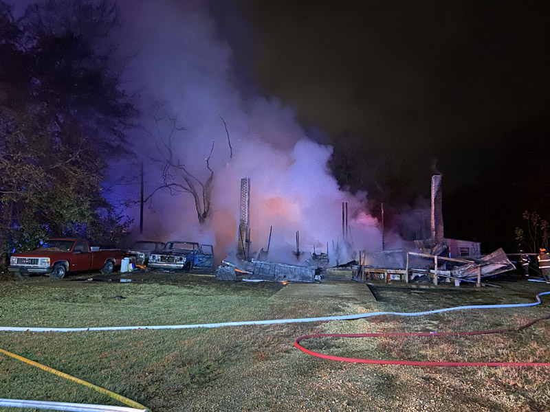 Early Morning House Fire in Magee