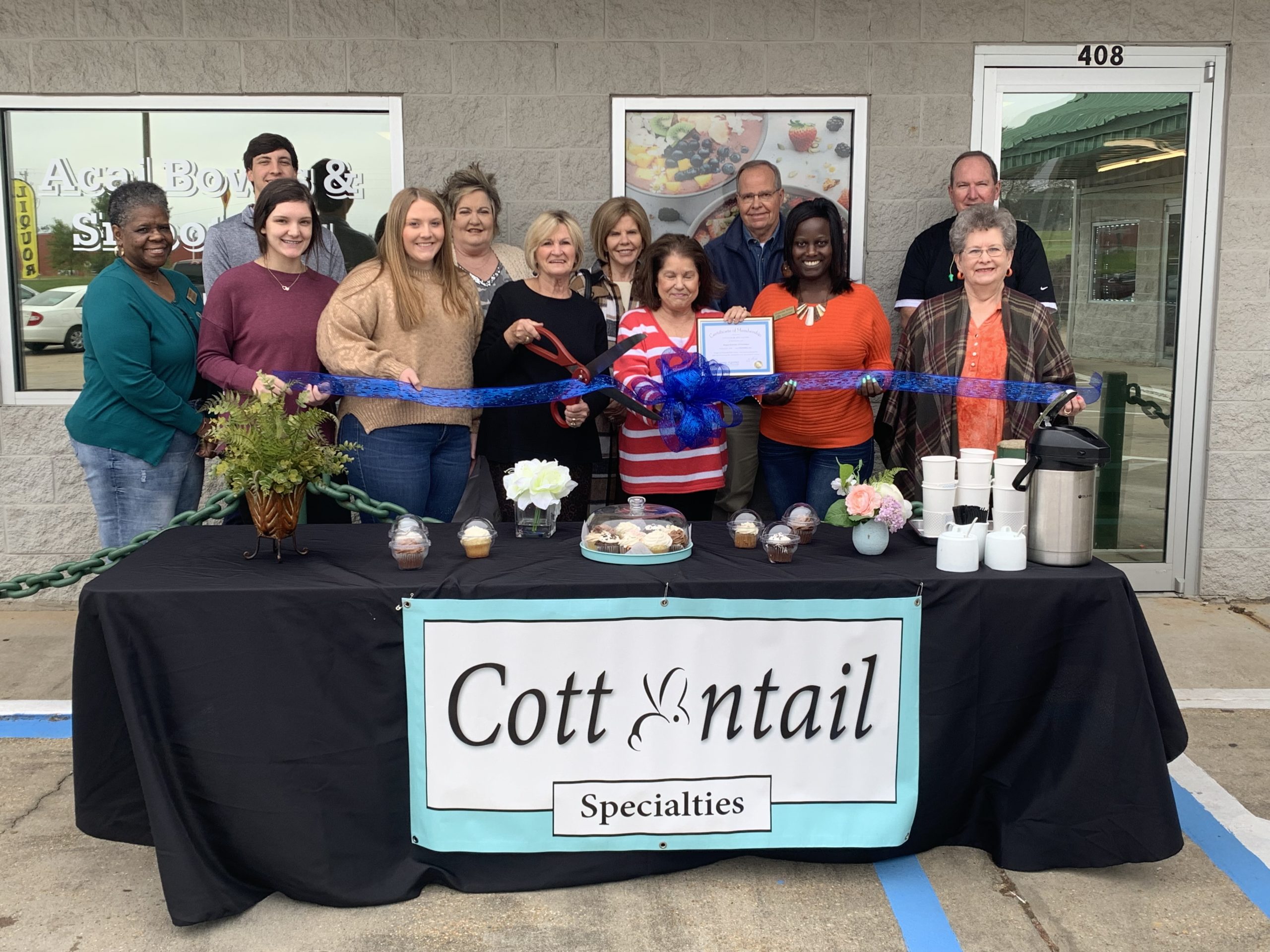 Ribbon Cutting Held for Cottontail Specialities