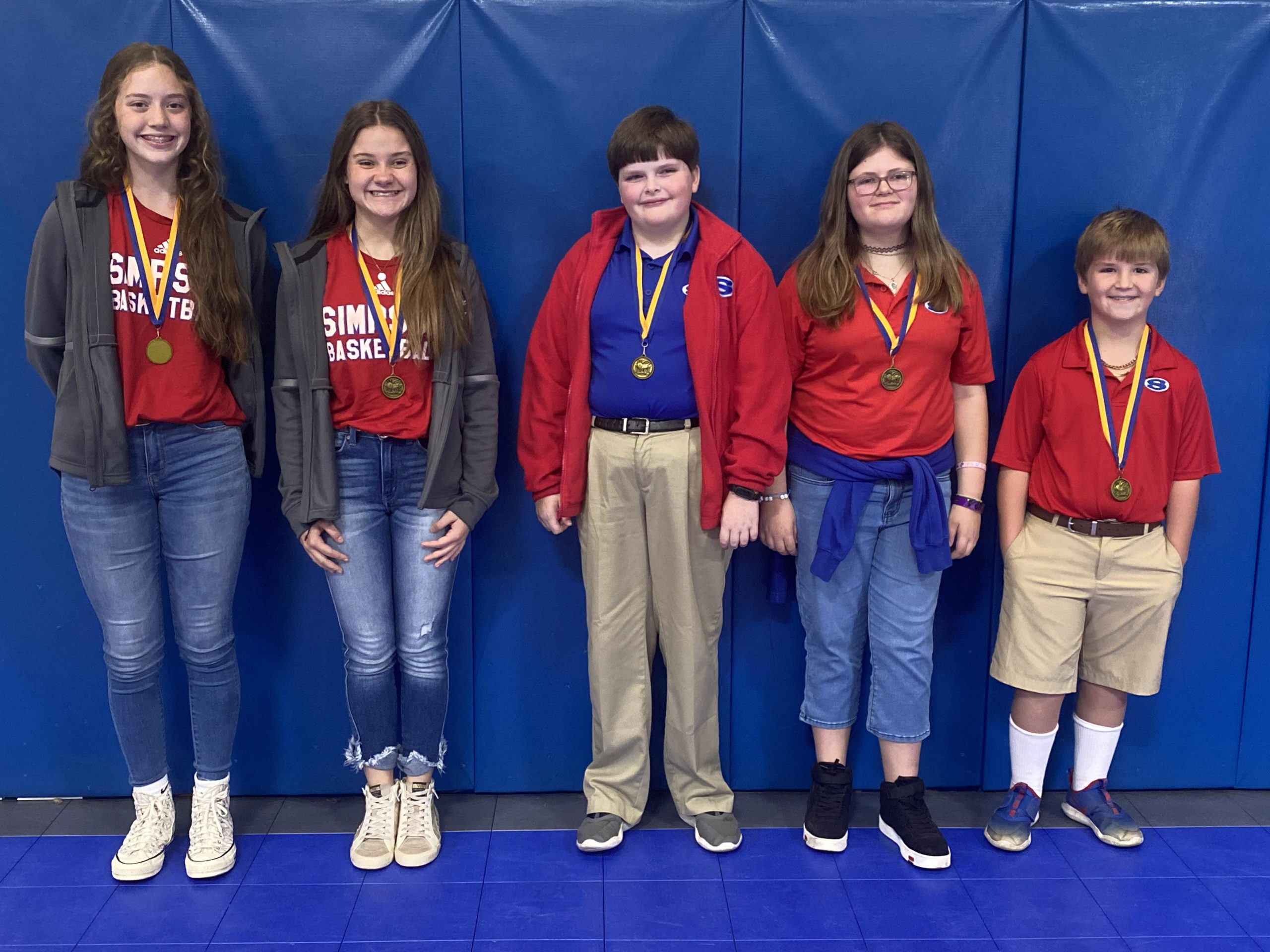 SCA Spelling Bee Winners