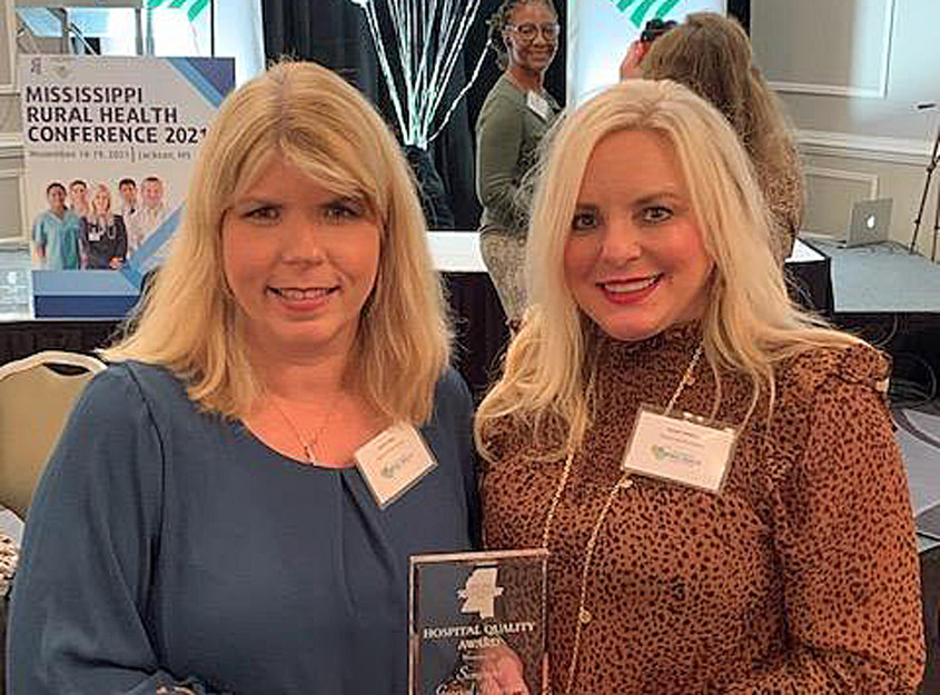 Simpson General Hospital Awarded   2021 Mississippi Hospital Quality Award