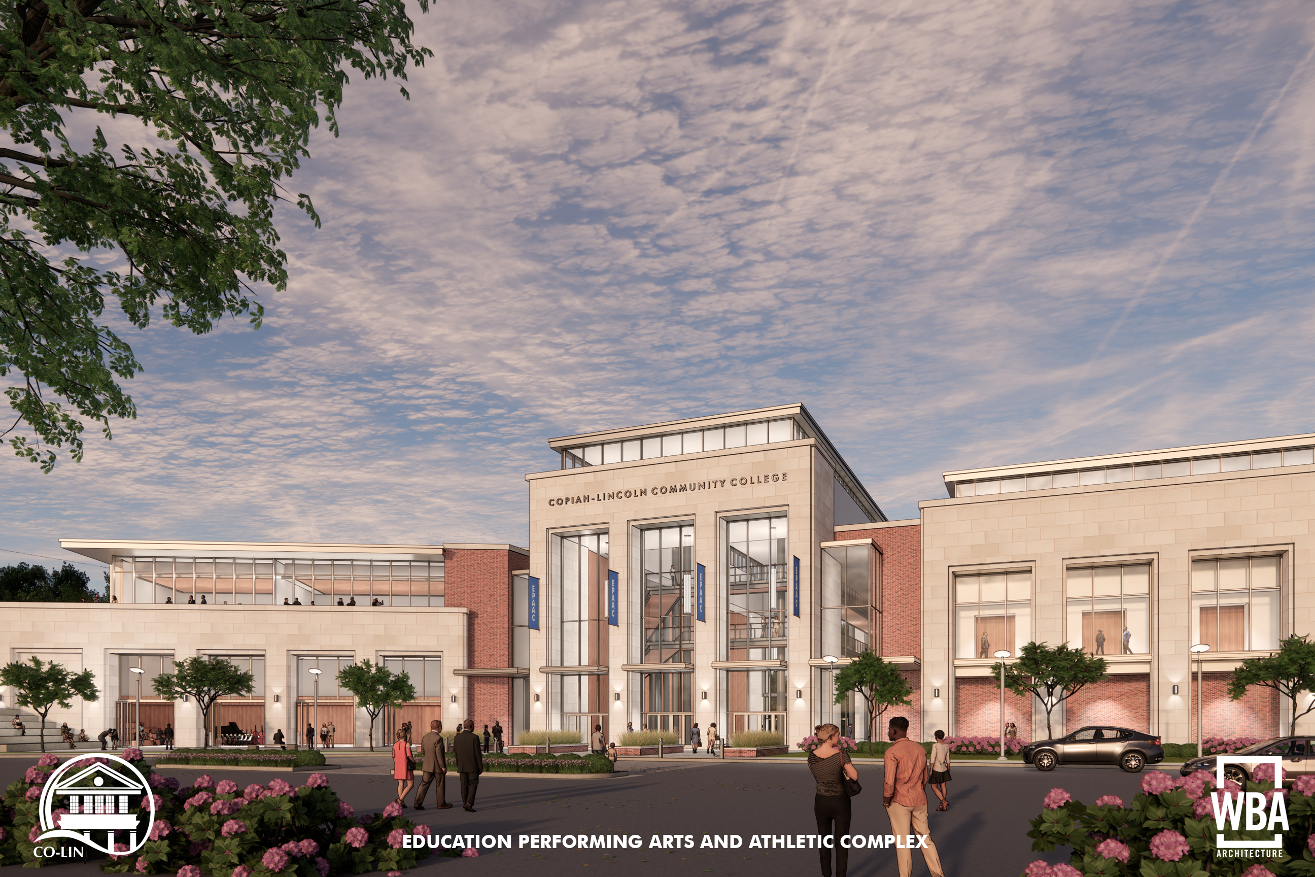 Co-Lin unveils plan for state-of-the-art performing arts, athletic arena
