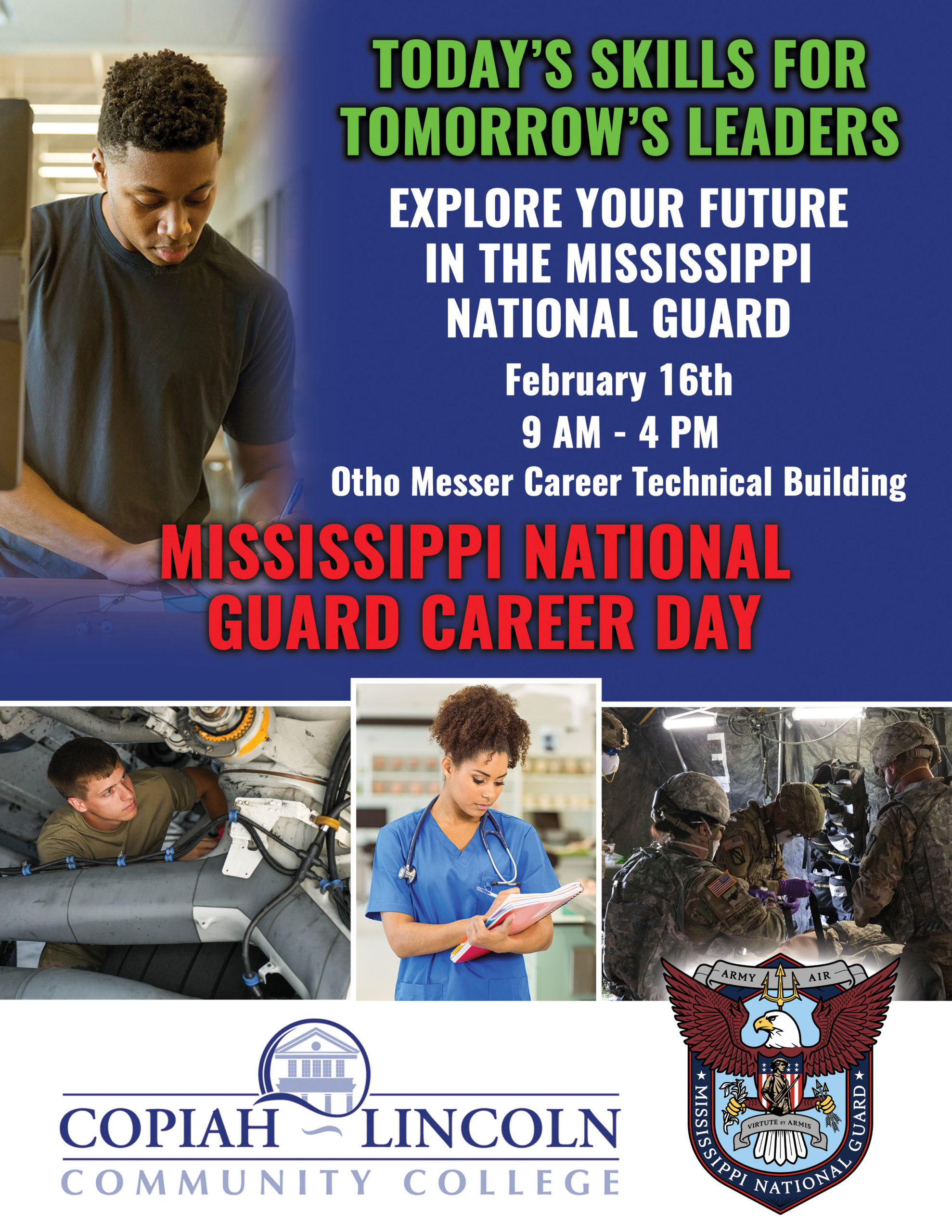 Mississippi National Guard and Copiah-Lincoln Community College to Host Career Day