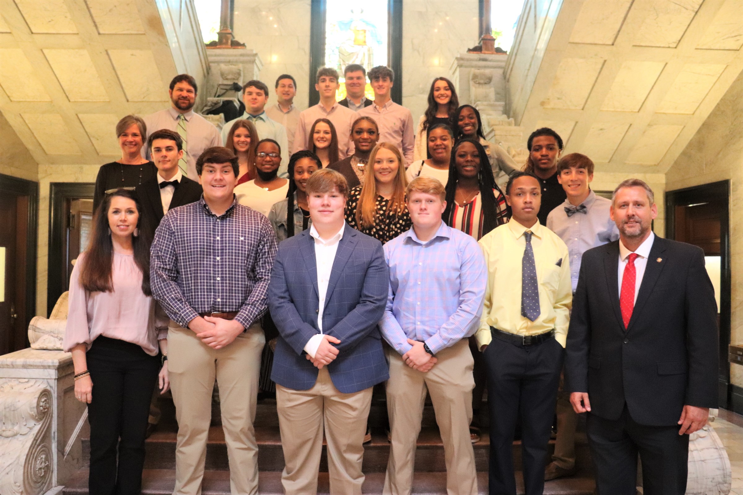 Simpson County Youth Leadership Visits Capitol