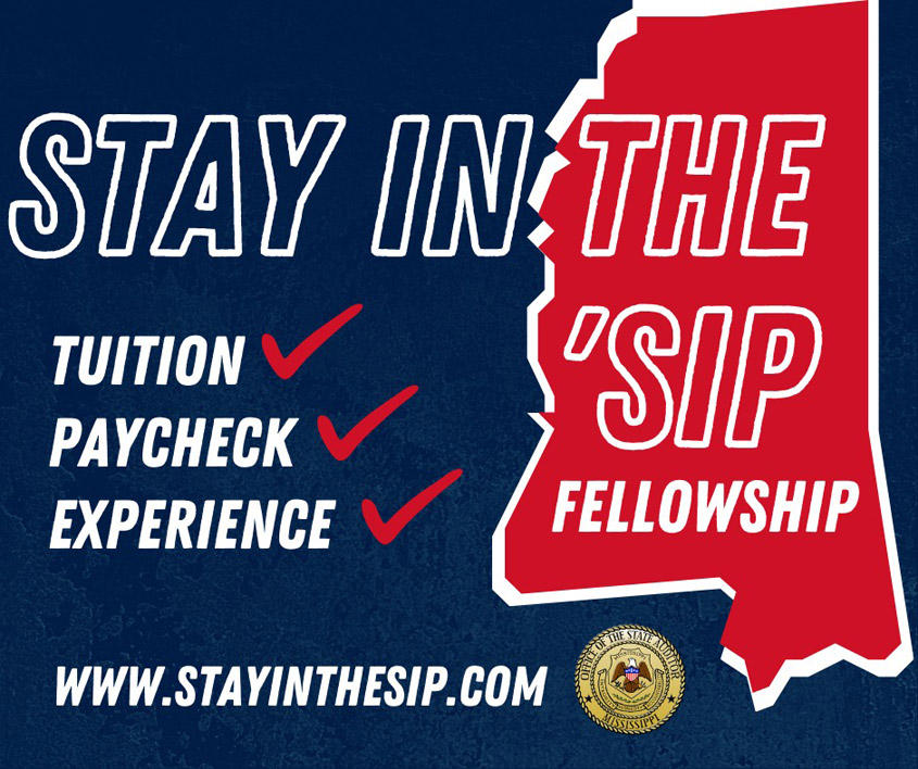 State Auditor Announces “Stay in the ‘Sip” Fellowship to Combat Brain Drain