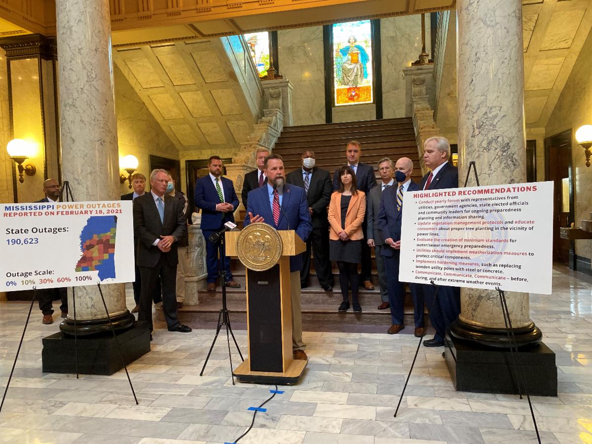 Commissioner Brent Bailey Announces Completion of the Utility Infrastructure Review following 2021 February Winter Storms