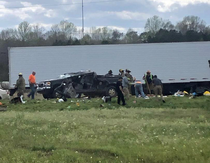 Accident on Highway 49 Thursday Afternoon
