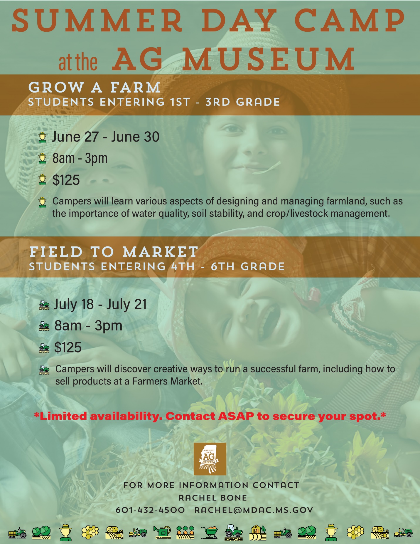 Mississippi Agriculture and Forestry Museum Hosts Summer Day Camps