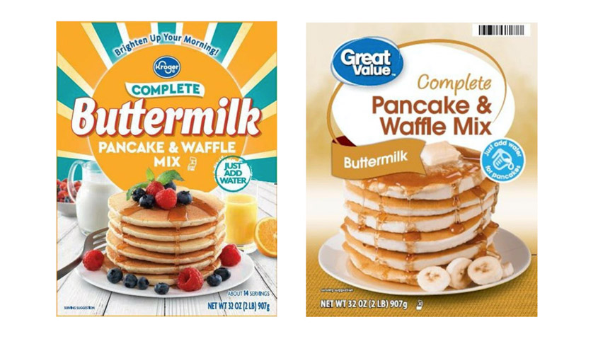 Walmart, Kroger Pancake/Waffle Mixes Recalled