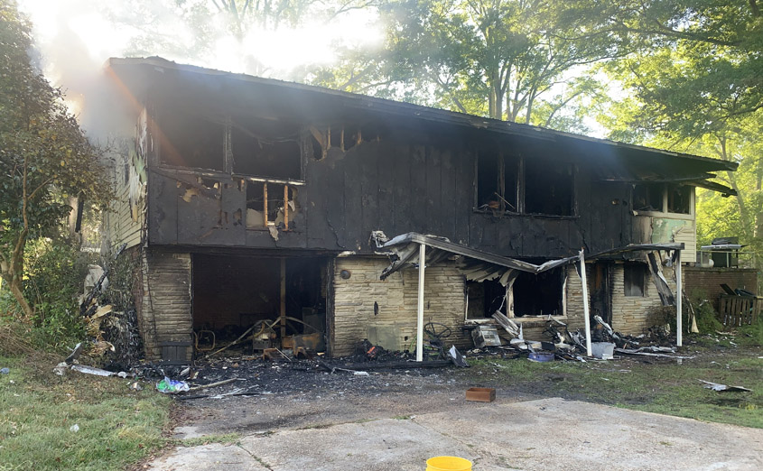 Fire on 3rd Av South – House a Complete Loss