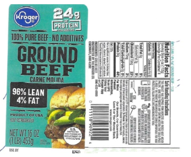 USDA issues alert for some ground beef including certain Kroger products